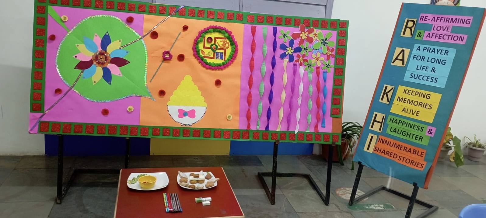 Raksha bandhan celebration in preschool